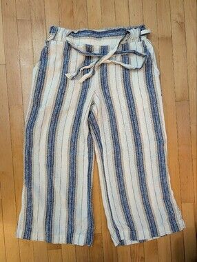 Indigo Rein Linen Blend Pants